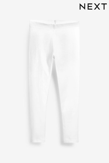 White Regular Fit Leggings zwart (3-16yrs) (317963) | £4 - £7