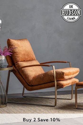 Gallery Home Ochre Yellow Fabien Lounger (318126) | £710