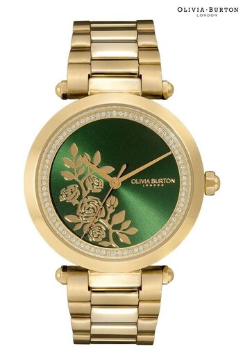 Olivia Burton Ladies Signature T-Bar Florals Watch (318690) | £159