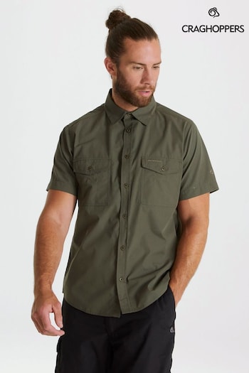 Craghoppers Green Kiwi Short Sleeve Shirt (318712) | £35