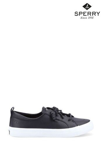 Sperry Black Crest Vibe Leather Shoes (318905) | £70