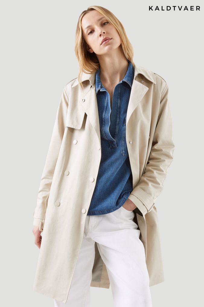 Cream mac discount coat womens