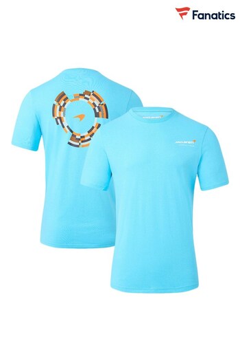 Fanatics Blue McLaren Dynamic T-Shirt (319348) | £29