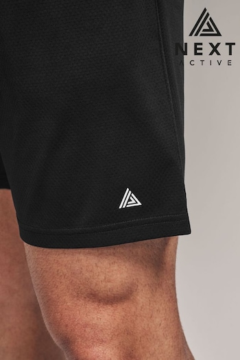Black Textured Hibiscus Shorts (319412) | £14