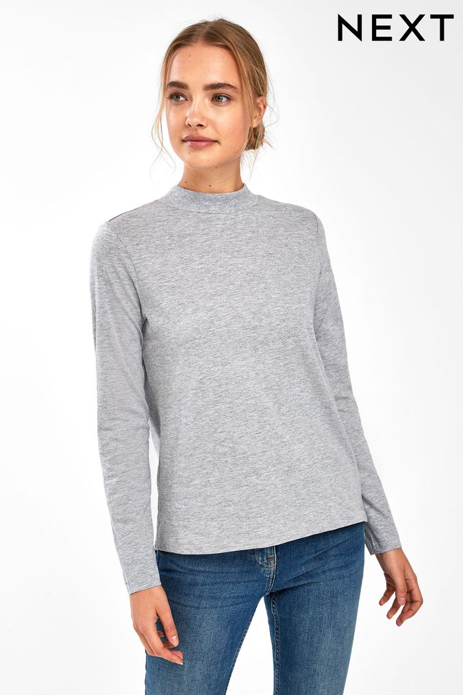 Turtle neck t shirts online best sale