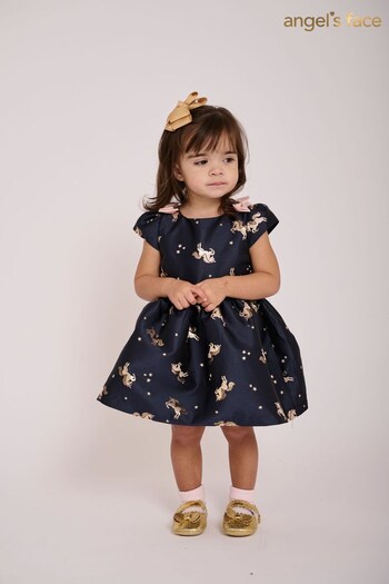 Angels Face Bow Detail Baby Party Dress (319874) | £80