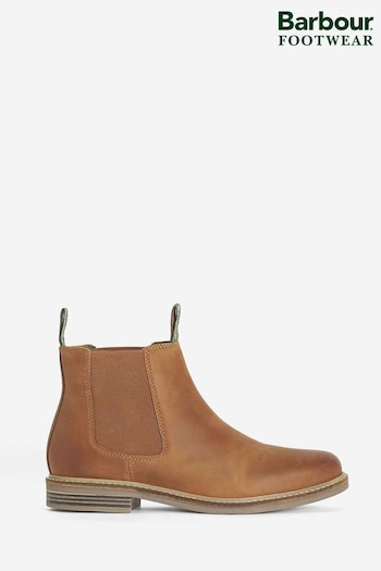 Barbour® Dark Tan Farsley Chelsea Boots top (320069) | £129