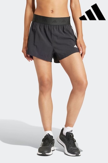 adidas Black Performance Hyperglam Woven Shorts (320270) | £23