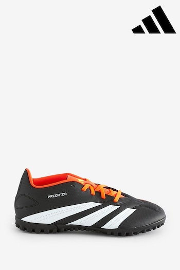 adidas Black Predator 24 Club Turf Boots (320411) | £50