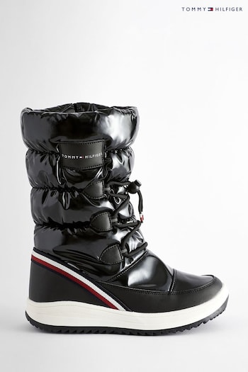 Tommy Hilfiger Kids Black Snow Boots (321246) | £112
