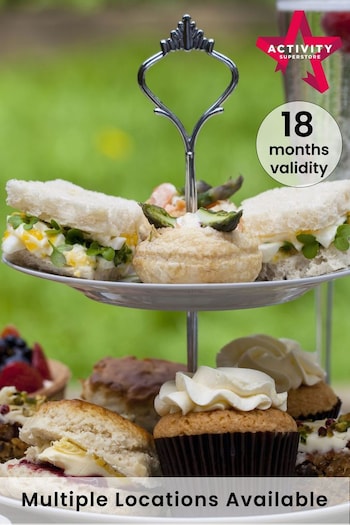 AS Afternoon Tea With Bubbly For Two Gift Experience (321264) | £49