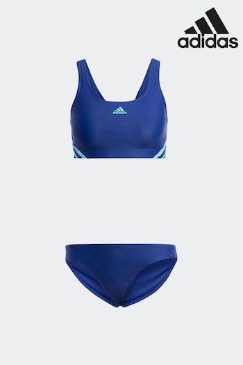 adidas Blue 3 Stripes Bikini (321453) | £38