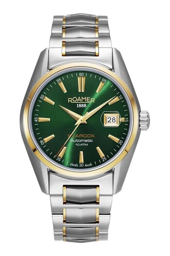 Roamer Gents Gold Tone Searock Watch (321936) | £715