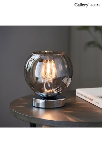 Gallery Home Chrome Dilan 1 Bulb Table Lamp (322153) | £46