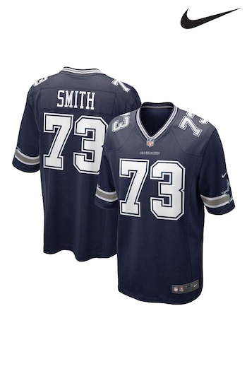 Nike arrived Blue NFL Dallas Cowboys Home Game Jersey - Navy - Tyler Smith (322727) | £105
