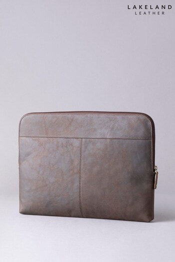 Lakeland Leather Hunter Laptop Sleeve Brown Bag (323315) | £60