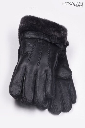 HotSquash Black Gloves (323455) | £42