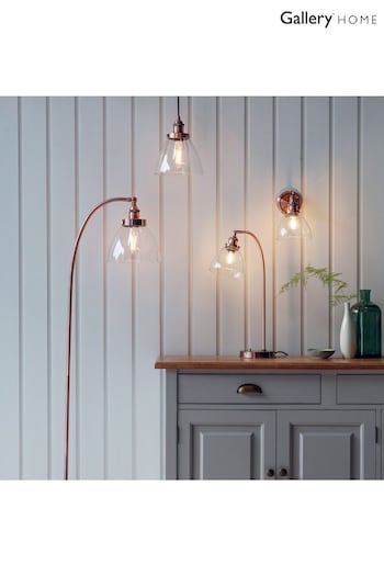 Gallery Home Aged Copper Pierre Wall Light (323737) | £73