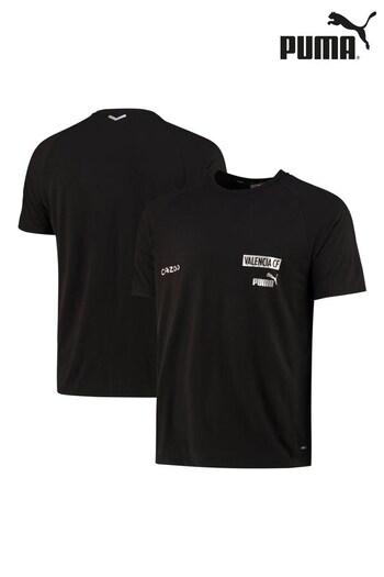 Puma Black Valencia Casuals T-Shirt (323739) | £30