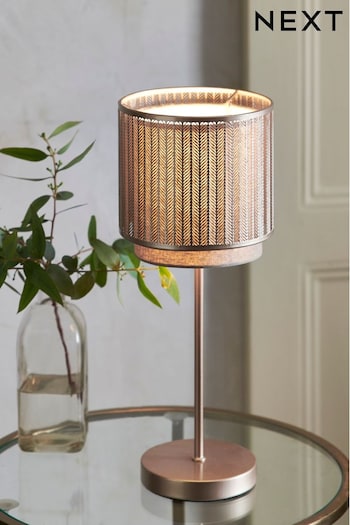 Brass Jada Touch Table Lamp (323776) | £42