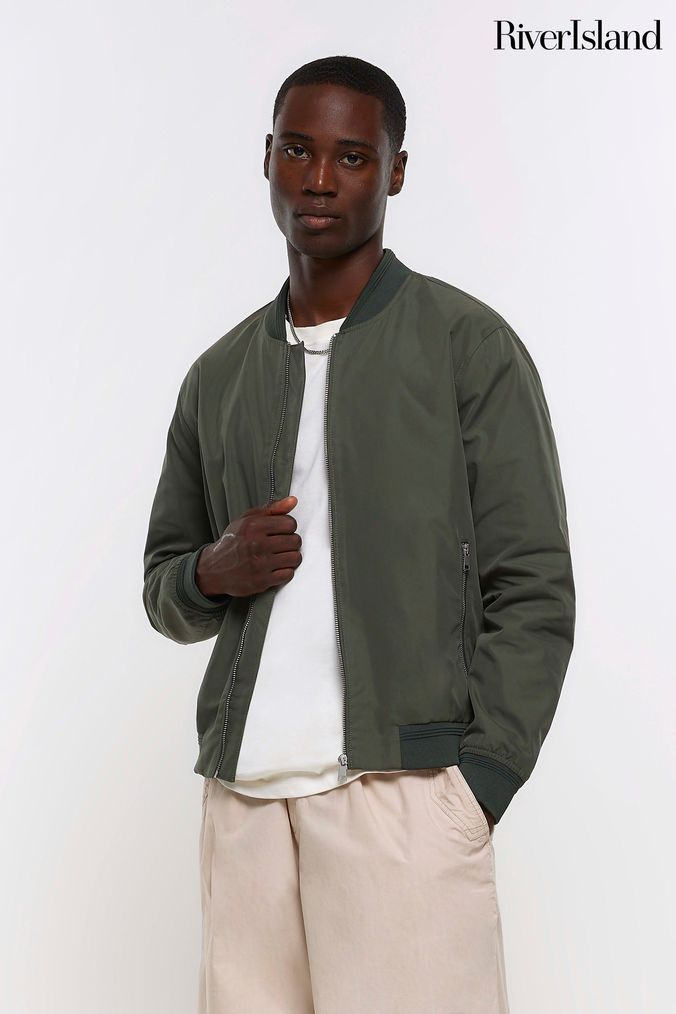 Buy Men s Green River Island Coatsandjackets Online Next UK