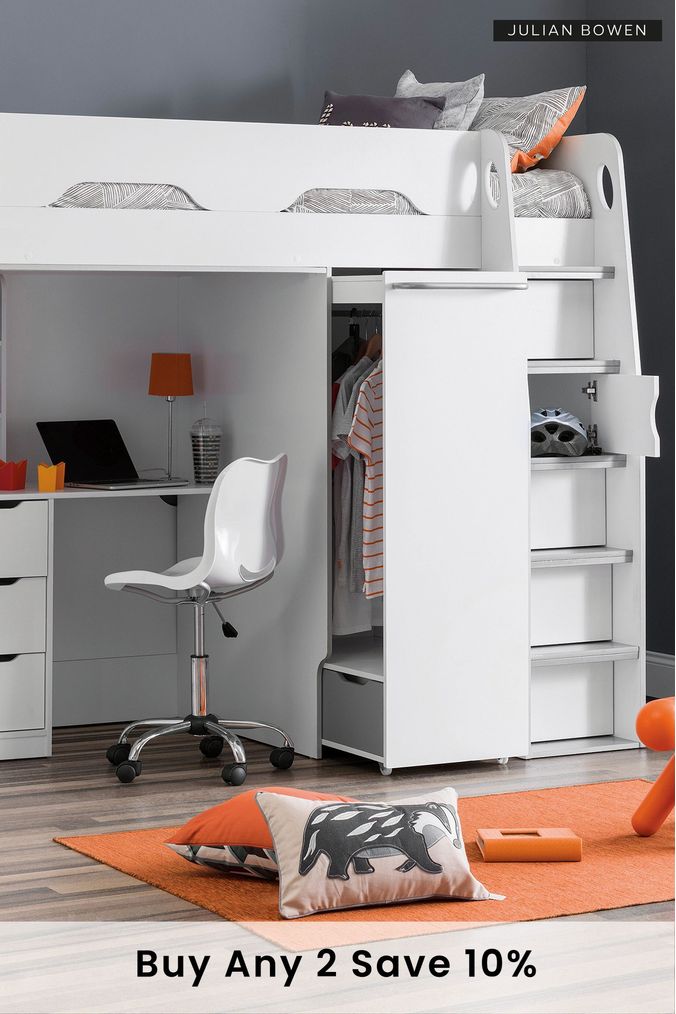 Next cabin bed with sales desk
