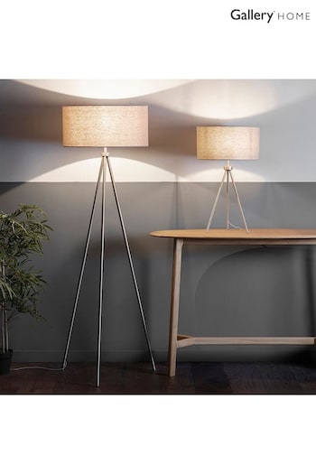 Gallery Home Grey Som Table Lamp (324186) | £72