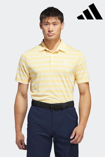 adidas Golf Two Colour Striped Polo Shirt (324314) | £35