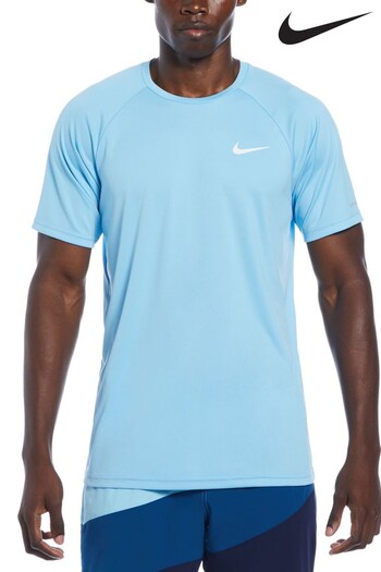 Nike Blue Short Sleeve Hydroguard Sun Safe Top (324455) | £34