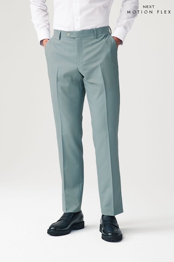 Light Blue Tailored Motionflex Stretch Suit Trousers (324719) | £40