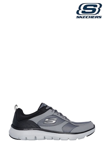 Skechers Sandals Grey/Black Flex Advantage Mens 5.0 Trainers (324923) | £64
