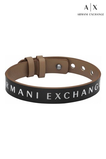 Armani Exchange Jewellery Gents Brown Bracelet (325502) | £49