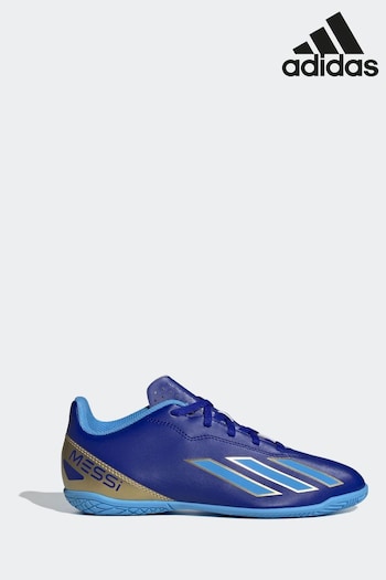adidas Bright Blue Football Bright Blue Messi Crazy Fast Performance bajo Boots (325584) | £35