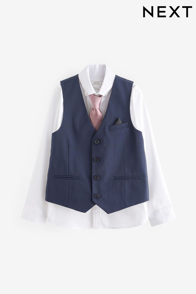 Boys casual waistcoat top