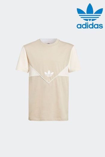 adidas with Originals Beige T-Shirt (327303) | £20