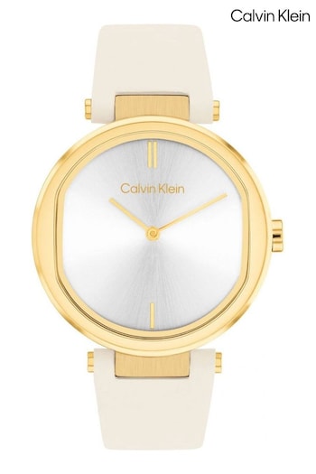 Calvin Klein Ladies Sensation White Watch (327474) | £139