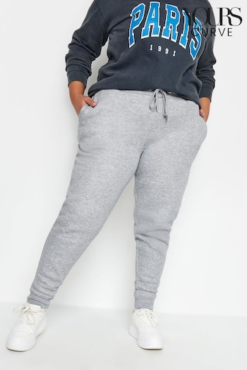 Yours Curve Grey Stretch Joggers (327846) | £21