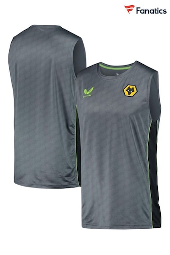 Fanatics Grey Wolverhampton Wanderers Players Training Vest (328118) | £42