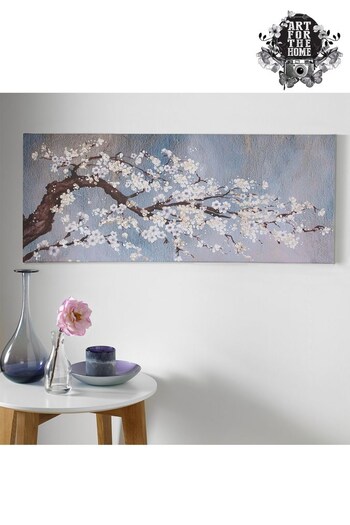 Art For The Home Grey Classic Orchid Canvas (328571) | £45