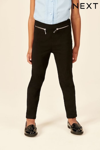 Black Stretch Skinny Trousers (3-16yrs) (329025) | £12 - £18
