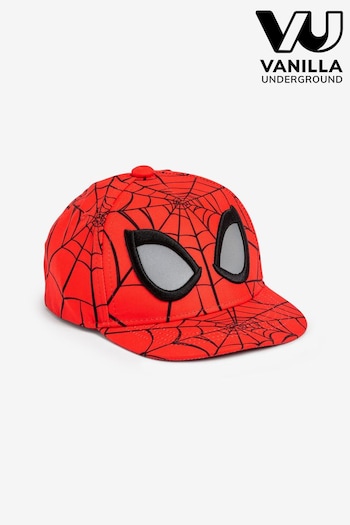Vanilla Underground Red Spiderman Kids Licensing Cap (329114) | £14