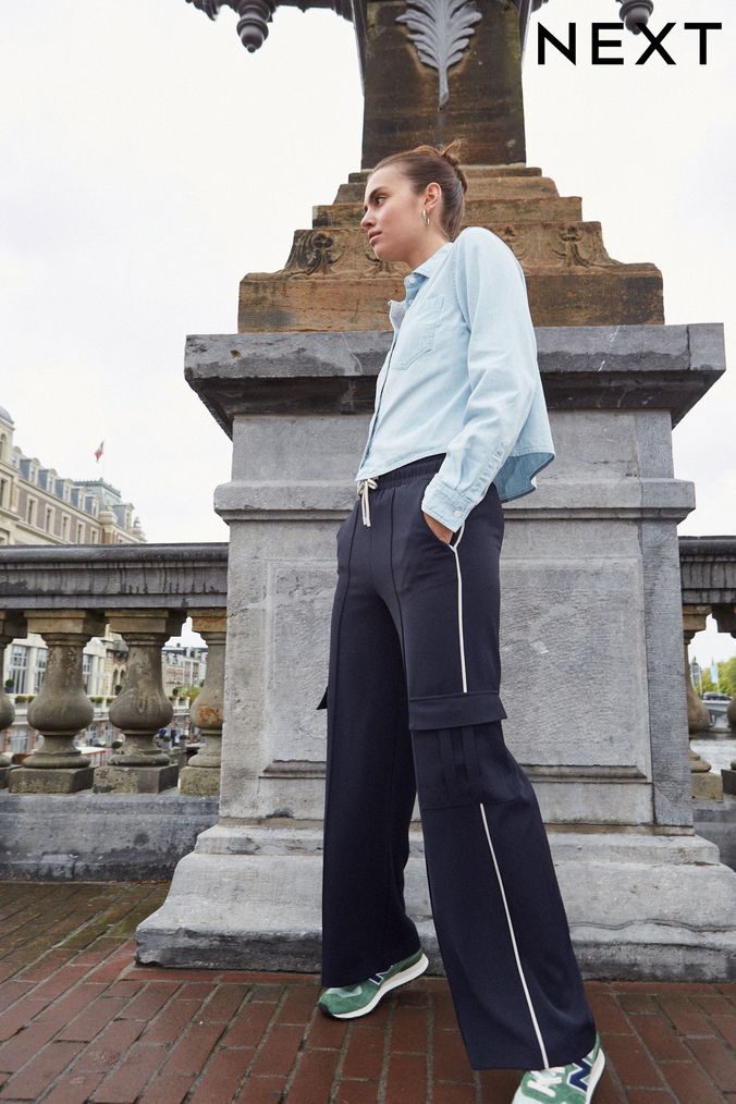Buy Women s Petite White Trousers Online Next UK