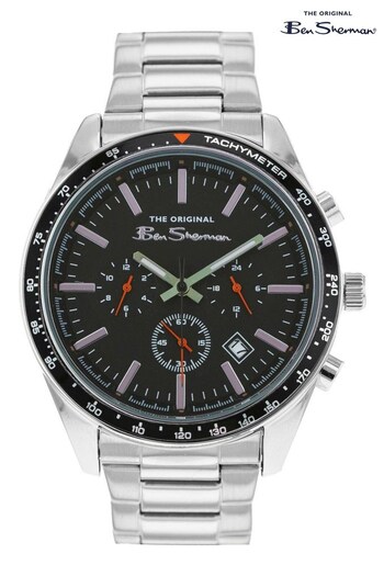 Ben Sherman Gents Silver Tone Watch (329578) | £60
