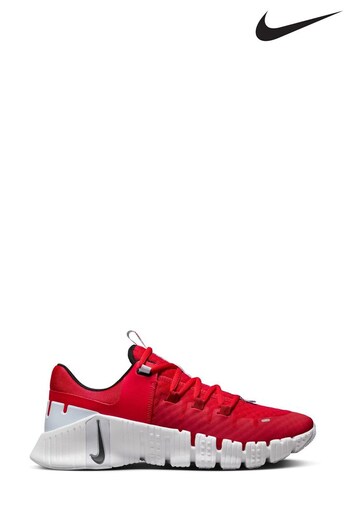 Nike Red Free Metcon 5 Training Trainers (329666) | £120