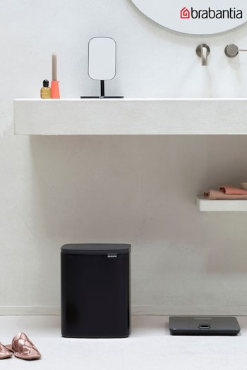 Brabantia Black Bo Waste Bin 12L (329715) | £45