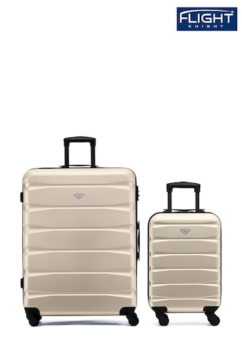 Set Of 2 Large Check-In & Small Carry-On Hardcase Travel Suitcase (329858) | £110