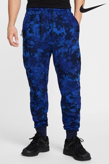 Nike Game Blue Tech Fleece Camo Joggers (329938) | £100