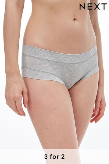 Grey Hipster Forever Comfort Knickers (330183) | £8