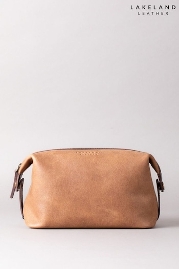 Lakeland Leather Hawksdale Leather Wash Brown Bag (330451) | £45