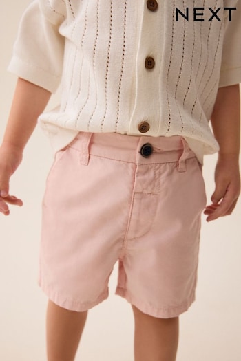 Pink Chinos Shorts JEANS (3mths-7yrs) (330847) | £6 - £8